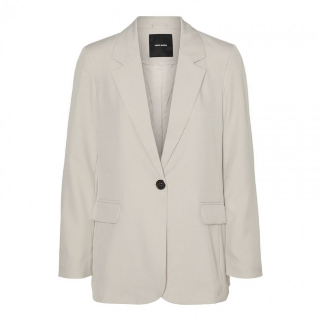 Vero moda VMRITA LS LOOSE BLAZER NOOS 10301699 silver lining