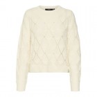 Vero moda VMATHENA LS O-NECK PULLOVER 10314473 birch