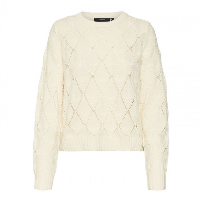 Vero moda VMATHENA LS O-NECK PULLOVER 10314473 birch