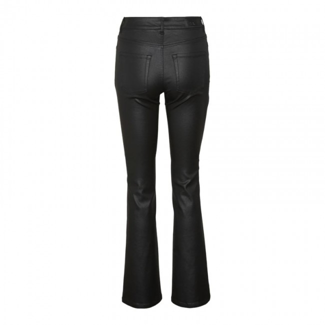 Vero moda VMFLASH MR FLARED COATED PANTS NOOS 10314594 black