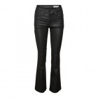 Vero moda VMFLASH MR FLARED COATED PANTS NOOS 10314594 black