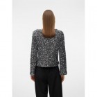 Vero moda VMBELLA LS BOATNECK TOP JRS 10317045 griffin griffin sequins