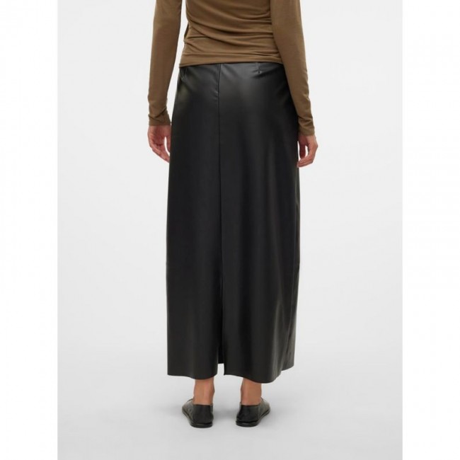 Vero moda VMOLYMPIA HW LONG PL SKIRT 10309137 black