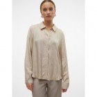 Vero moda VMOTHEA L/S SHIRT WVN BTQ 10315404 silver mink