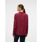 Vero moda VMOTHEA L/S SHIRT WVN BTQ 10315404 red plum