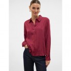 Vero moda VMOTHEA L/S SHIRT WVN BTQ 10315404 red plum