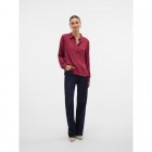 Vero moda VMOTHEA L/S SHIRT WVN BTQ 10315404 red plum