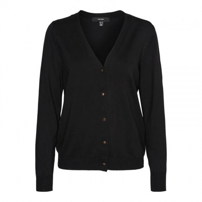 Vero moda VMSILJE LS V-NECK CARDIGAN GA NOOS 10320456 black