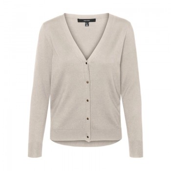 Vero moda VMSILJE LS V-NECK CARDIGAN GA NOOS 10320456 moonbeam