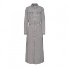 Vero moda VMMOLLY LS  ANK DENIM DRESS SI203 10327597 light grey denim