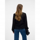 Vero moda VMRIRI LACE LS TOP FAW EXP 10330110 black