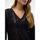 Vero moda VMRIRI LACE LS TOP FAW EXP 10330110 black