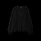 Vero moda VMRIRI LACE LS TOP FAW EXP 10330110 black