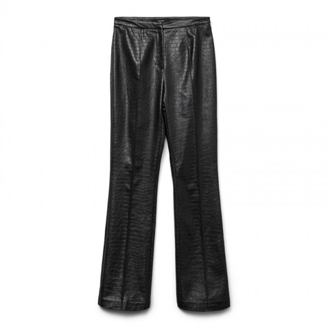 Vero moda VMWREN HW SLIM CROC PANTS 10330153 black