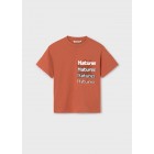 Mayoral Μπλουζα κοντοµαν nature 24-06037-052 πορτοκαλι