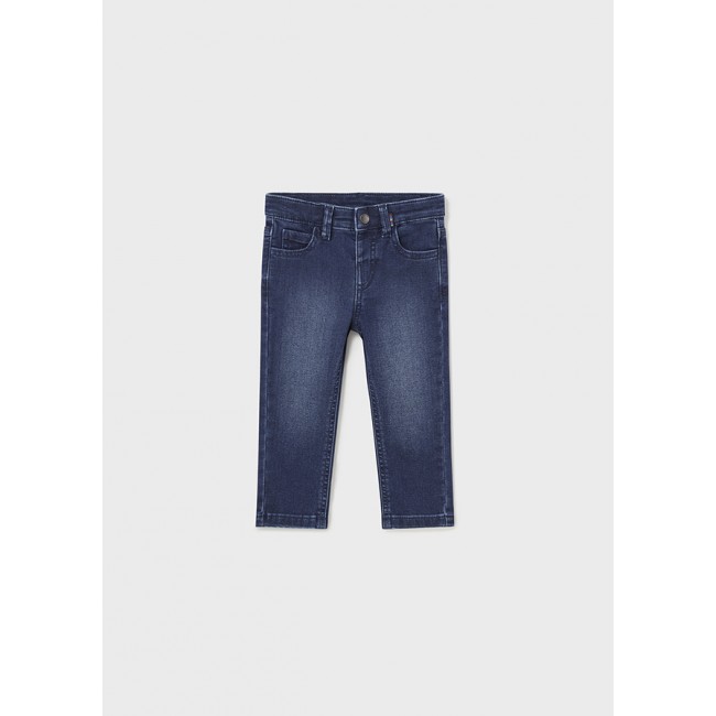 Mayoral Παντελονι 5τσεπο µαλακο denim 24-01552-036 τζιν σκουρο