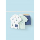 Mayoral Σετ µακο 3 τεµαχια print 24-01655-019 ακουα