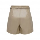 Only ONLHEIDI FAUX LEATHER SHORTS NOOS OTW 15275421 weathered teak