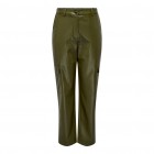 Only ONLKIM FAUX LEATHER CARGO PANT CC OTW 15293029 dark olive