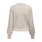 Only ONLLEANDRA LS PEARL ONECK CC KNT 15294547 moonbeam melange