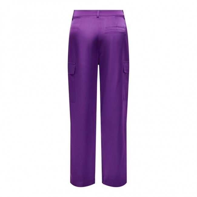 Only ONLPILAR CARGO SATIN PANTS WVN 15303372 amaranth purple