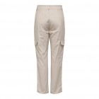 Only ONLEMBER HW SATIN CARGO PANT PNT 15304640 pumice stone