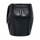 Only ONLMIA FAUX LEATHER KNOT SKIRT OTW 15304748 black