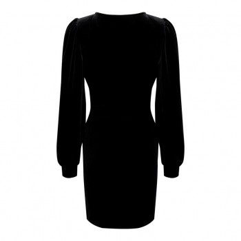 Only ONLSMOOTH L/S V-NECK DRESS JRS 15307942 black