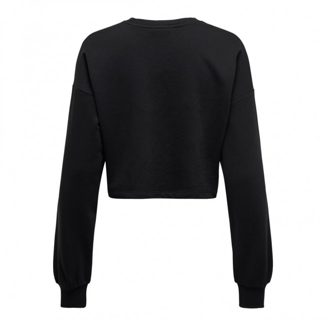 Only ONLEBBA L/S RHINESTONE O-NECK SWT 15308083 black 