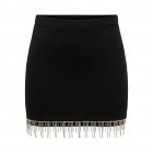 Only ONLTATE SIMILISTONE MINI SKIRT JRS 15309817 black