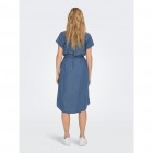 Only ONLPEMA HANNOVER SS DNM SH DRESS QYTNOOS 15250429 dark blue denim