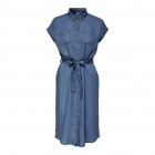 Only ONLPEMA HANNOVER SS DNM SH DRESS QYTNOOS 15250429 dark blue denim