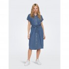 Only ONLPEMA HANNOVER SS DNM SH DRESS QYTNOOS 15250429 dark blue denim