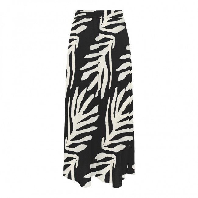Only ONLNOVA LIFE VIS LONG SKIRT AOP 15283512 black 548 upscale palm