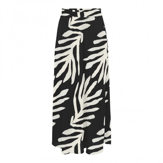 Only ONLNOVA LIFE VIS LONG SKIRT AOP 15283512 black 548 upscale palm