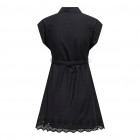 Only ONLLOU LIFE EMB S/S SHIRT DRESS PTM 15314411 black