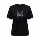 Only ONLFLY S/S TOP BOX JRS 15315344 black one butterfly