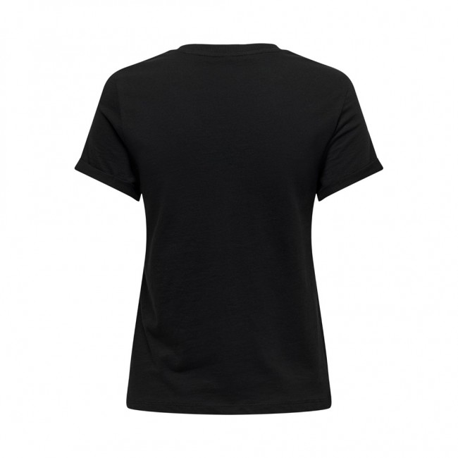 Only ONLNINKA LIFE S/S TEE POCKET TOP BOX JRS 15315355 black sequins pocket