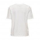 Only ONLMOLLY S/S LADIES TOP BOX JRS 15318107 clouddancer pink lady