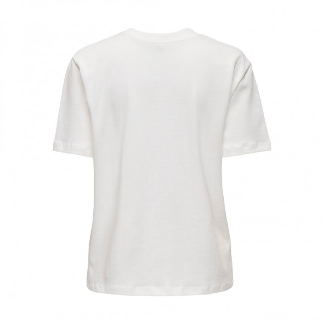 Only ONLMOLLY S/S LADIES TOP BOX JRS 15318107 clouddancer pink lady