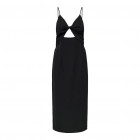 Only ONLIRIS THALIA LIFE STRAP MIDI DRESS WVN 15319882 black