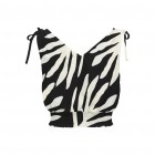 Only ONLNOVA LIFE VIS S/L CELESTE TOP AOP 15325492 black 548 upscale palm