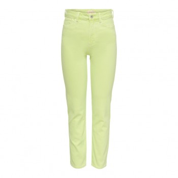 only ONLEMILY HW STRAIGHT ANK COL PNT 15252531-sunny lime