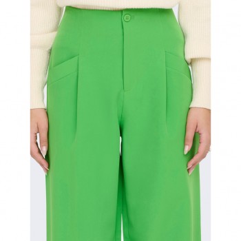 only ONLMAIA HW PLEAT WIDE PANT CC TLR 15279087-vibrant green