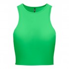 only ONLBELIA S/L CROP TOP BOX JRS 15289846-summer green