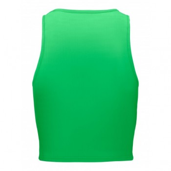 only ONLBELIA S/L CROP TOP BOX JRS 15289846-summer green