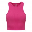 only ONLBELIA S/L CROP TOP BOX JRS 15289846-fuchsia