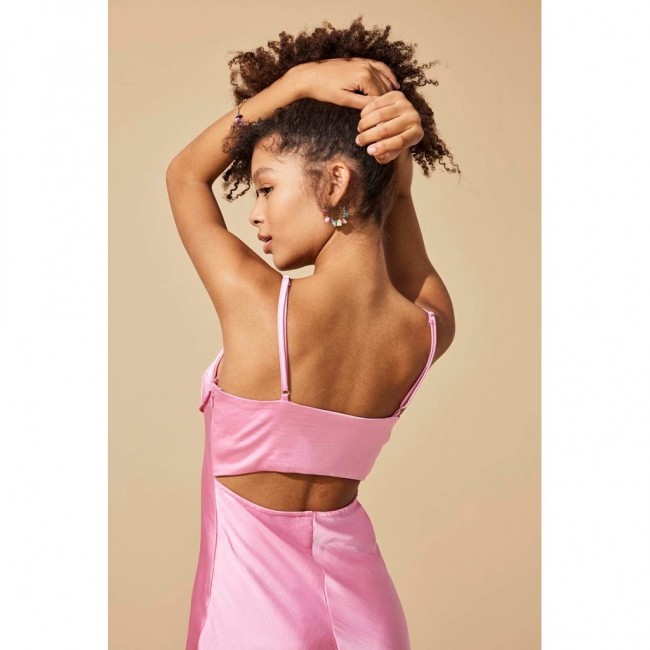 only ONLMAYA  SINGLET MIDI DRESS WVN 15292687-sachet pink