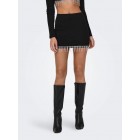 Only ONLTATE SIMILISTONE MINI SKIRT JRS 15309817 black