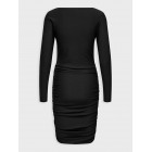 Only ONLSANSA L/S ASSYMETRIC DRESS JRS 15307684 black